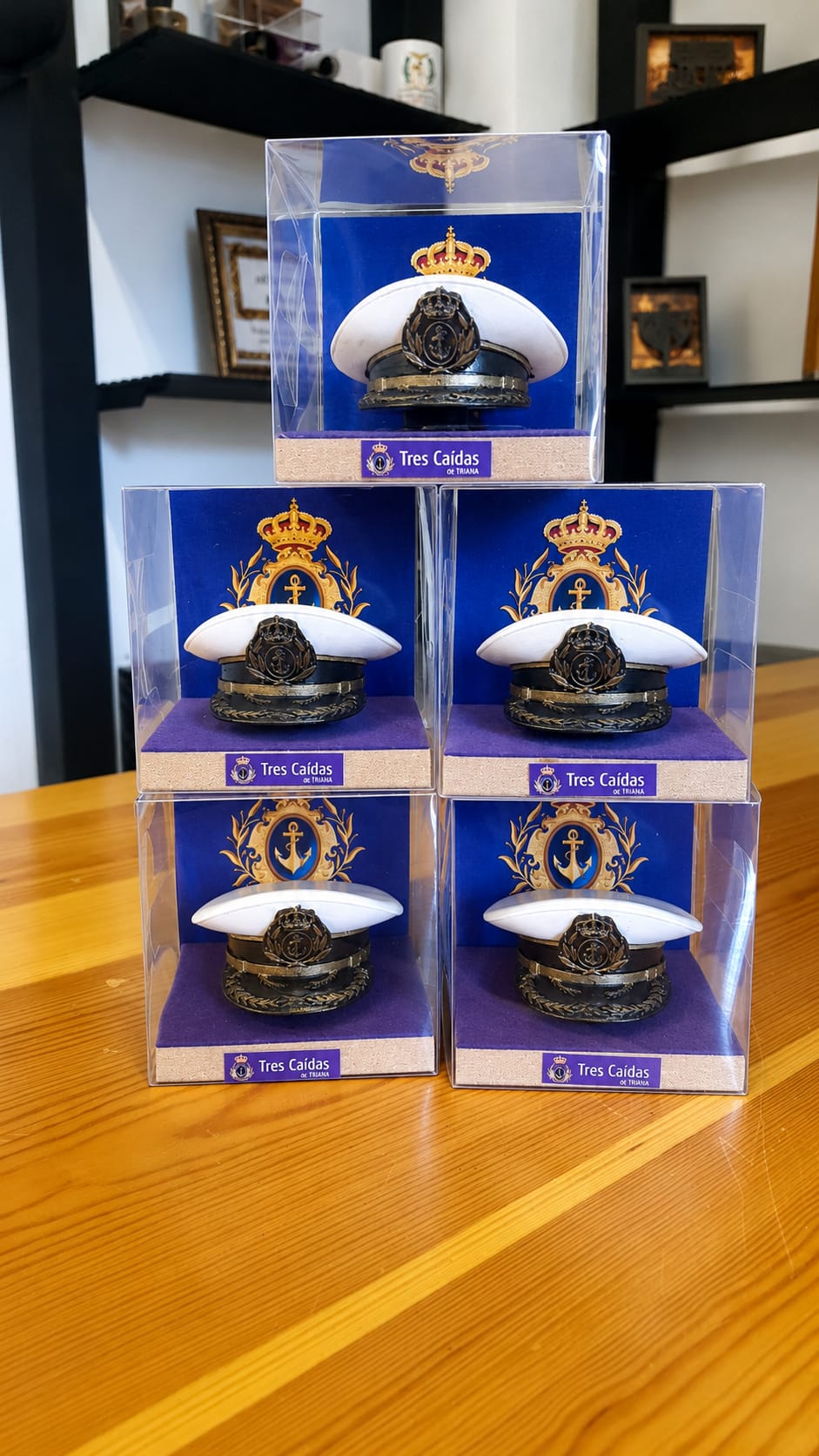 Miniatura gorra Tres Caídas de Triana