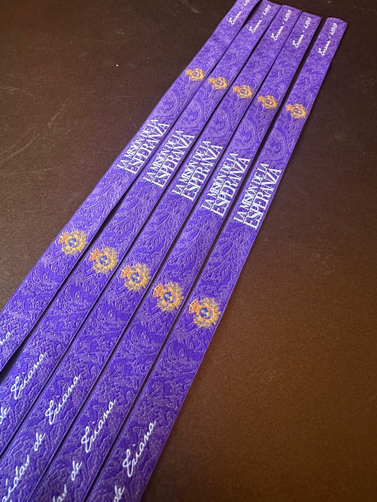 Pulsera Tres Caídas Misión de la Esperanza morada