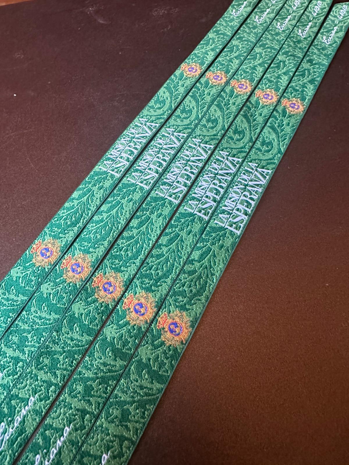 Pulsera Tres Caídas Misión de la Esperanza verde