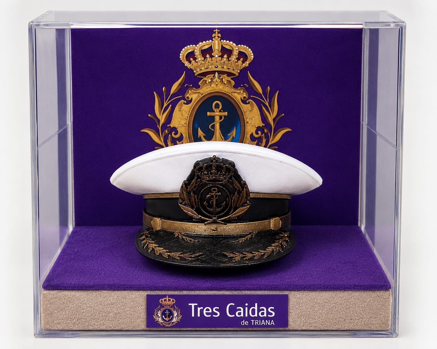 Miniatura gorra Tres Caídas de Triana