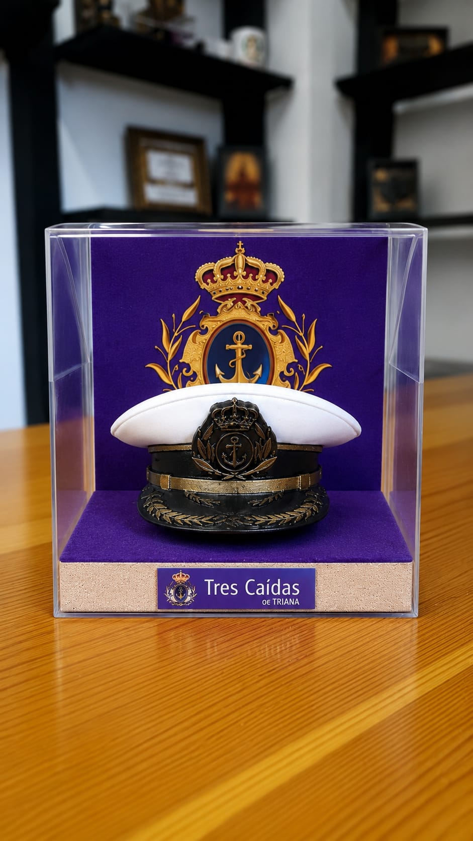 Miniatura gorra Tres Caídas de Triana